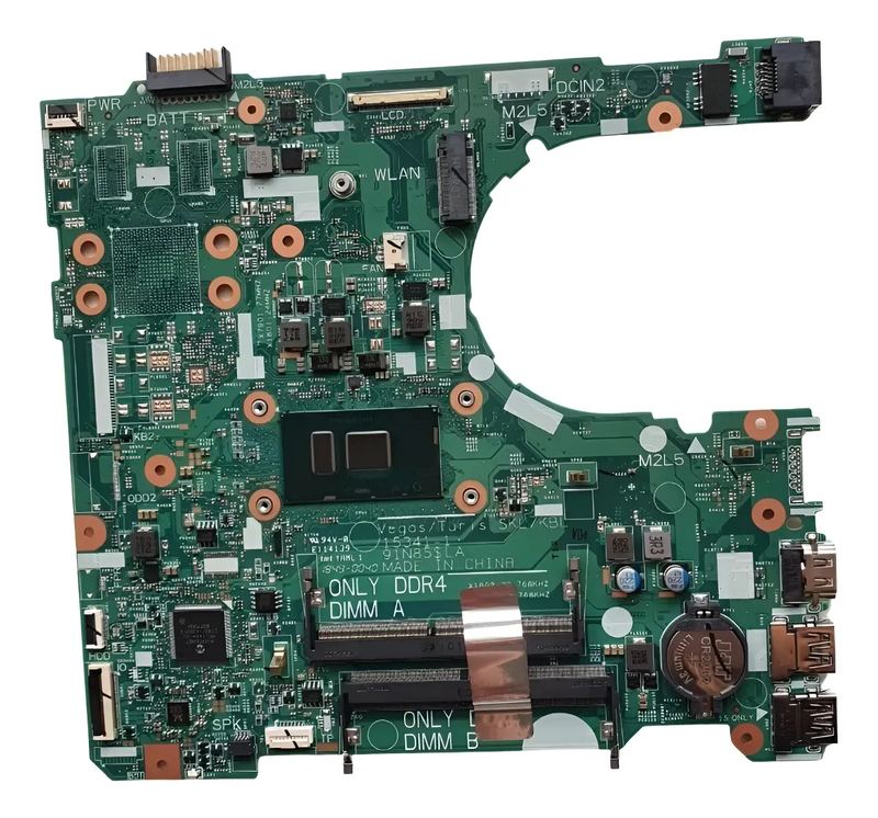Placa Mãe Dell Inspiron 3467 3567 3468 3568 I3-6006u Ddr4